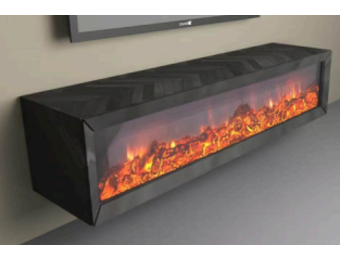 TV STAND WITH FIREPLACE MK08