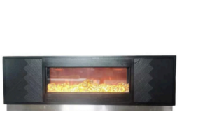 TV STAND WITH FIREPLACE 1289