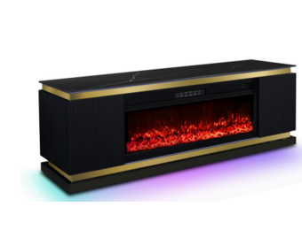 TV STAND WITH FIREPLACE MK 0095