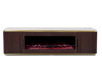 TV STAND WITH FIREPLACE MK 1812