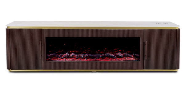 TV STAND WITH FIREPLACE MK 1812