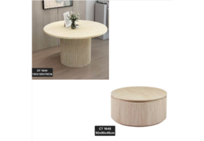 Travertine meubelset salon en eettafel