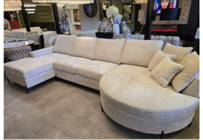 Mono teddy bank beige lounge links