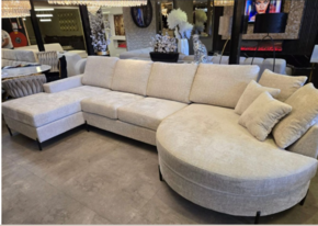 Mono teddy bank beige lounge links