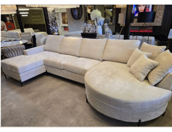 Mono teddy bank beige lounge links