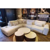 Hoekbank Bastia taupe japandi stijl