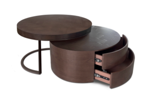 Salontafel MK21 bruin met lades