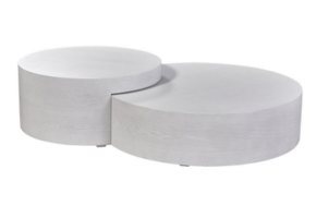 Salontafel wit vissengraat