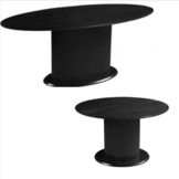 Meubelset ovaal oak wood 8cm top