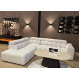 Pachino Hoekbank gebroken wit