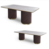 Meubelset OAK Wood marmer brown