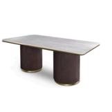 Meubelset OAK Wood marmer brown