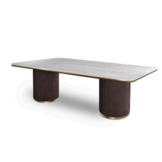 Meubelset OAK Wood marmer brown