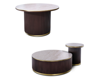 Meubel set salontafel en eettafel wood oak