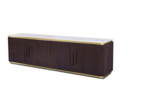 Tv meubel brown gold