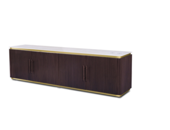 Tv meubel brown gold