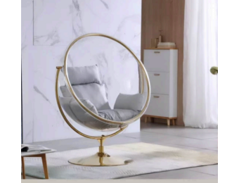 ROUND SHAPE ACRYLIC ROTATE CHAIR