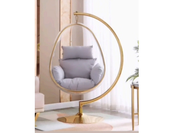 EGG SHAPE ACRYLIC HANGING CHAIR