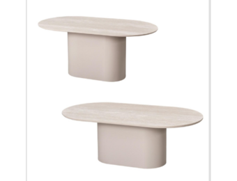 Isabella meubelset beige stone top