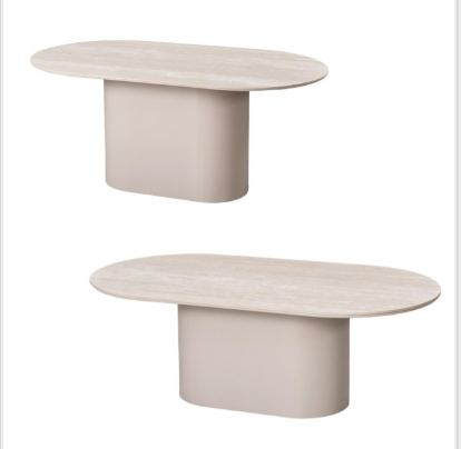 Isabella meubelset beige stone top