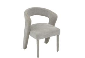 Eetkamerstoel londen lichtgrijs