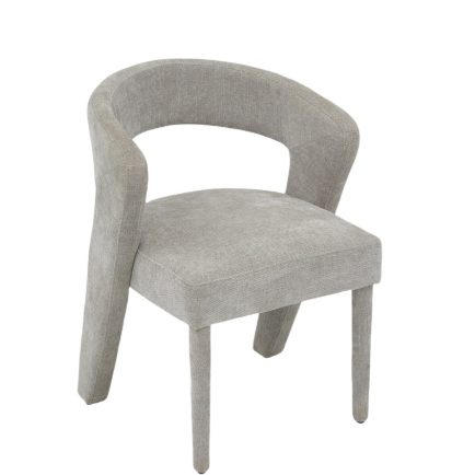 Eetkamerstoel londen lichtgrijs