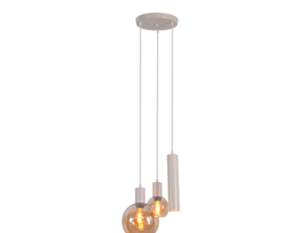 hanglamp isabella beige 25Ø