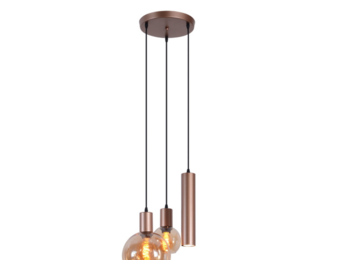 Hanglamp isabella bruin 25Ø