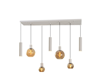 Hanglamp isabella wit