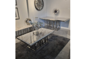 meubelset marmer zilver