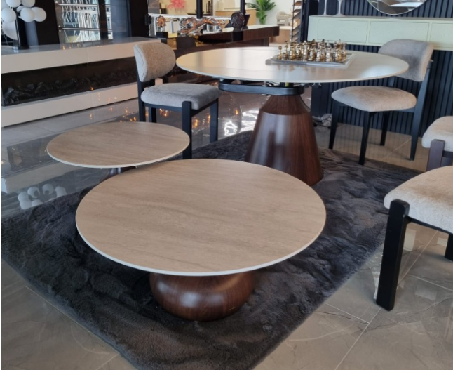 Meubelset salon en eettafel