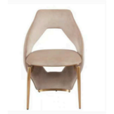 eetkamertafelstoel prens gouden poten