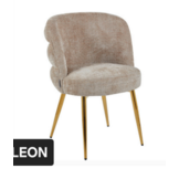eetkamerstoel leon gouden poten