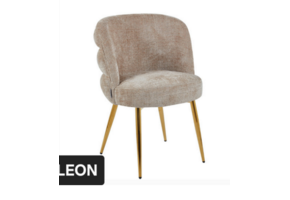eetkamerstoel leon gouden poten