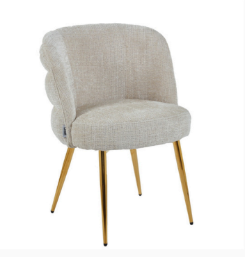 eetkamerstoel leon gouden poten