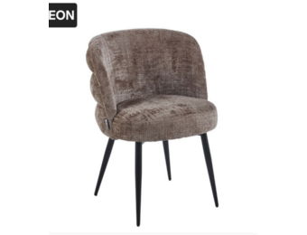 eetkamerstoel leon zwarte poten