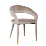 Eetkamerstoel olivia goud