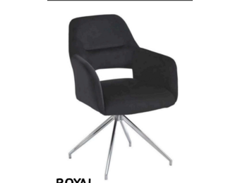 eetkamerstoel royal zilvere poten