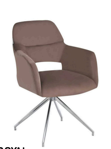 eetkamerstoel royal zilvere poten