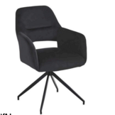 eetkamerstoel royal zwarte poten