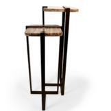 Elys bijzettafel travertine brown