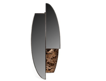 Hailey Sea spiegel brown 70x60x160