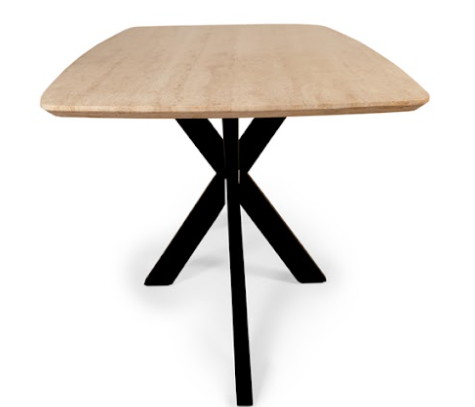 Leo Sea eettafel travertine beige