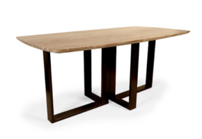 Fabien sea eettafel travertine bruin