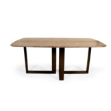 Fabien sea eettafel travertine bruin