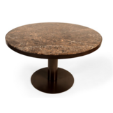 Tempra sea eettafel bruin matt