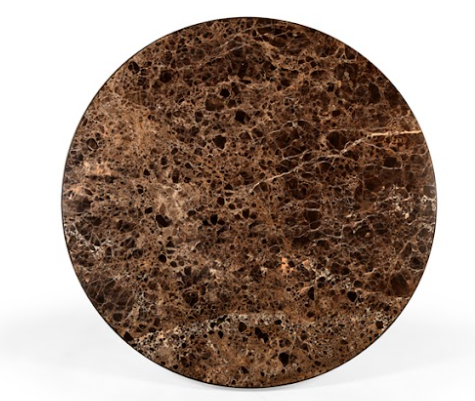 Tempra sea eettafel bruin matt