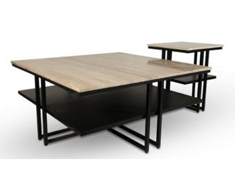 Reno sea salontafel 2 delig travertine