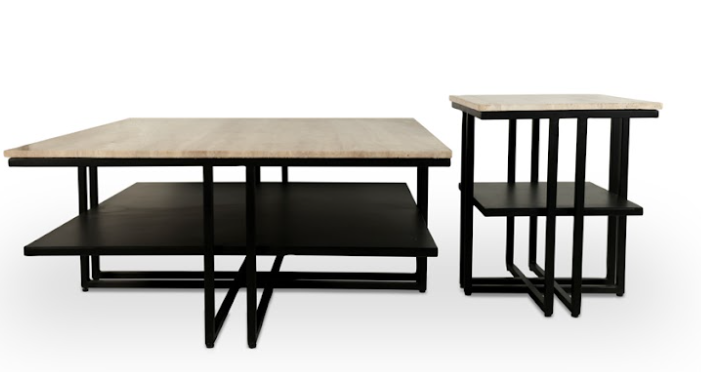 Reno sea salontafel 2 delig travertine