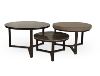 Carrara sea salontafel 3delig